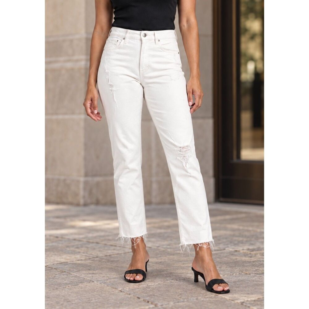 Hudson Jeans White ‘Jade’ Jeans